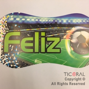 FUTBOL (GM) GUIRNALDA LETRAS x 1